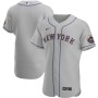 New York Mets Nike Road Authentic Team Jersey - Gray New York Mets Nike Road Authentic Team Jersey - Gray