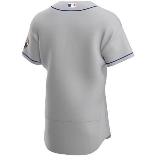 New York Mets Nike Road Authentic Team Jersey - Gray New York Mets Nike Road Authentic Team Jersey - Gray