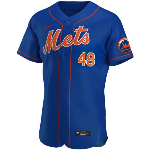 Jacob deGrom New York Mets Nike Alternate Authentic Player Jersey - Royal Jacob deGrom New York Mets Nike Alternate Authentic Player Jersey - Royal