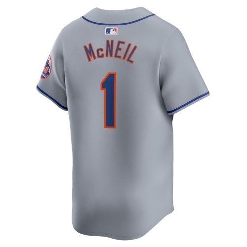 Jeff McNeil New York Mets Nike Away Limited Player Jersey - Gray Jeff McNeil New York Mets Nike Away Limited Player Jersey - Gray