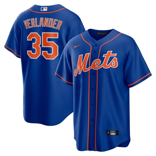 Justin Verlander New York Mets Nike Alternate Replica Player Jersey - Royal Justin Verlander New York Mets Nike Alternate Replica Player Jersey - Royal