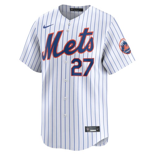 Mark Vientos New York Mets Nike Home Limited Player Jersey - White Mark Vientos New York Mets Nike Home Limited Player Jersey - White