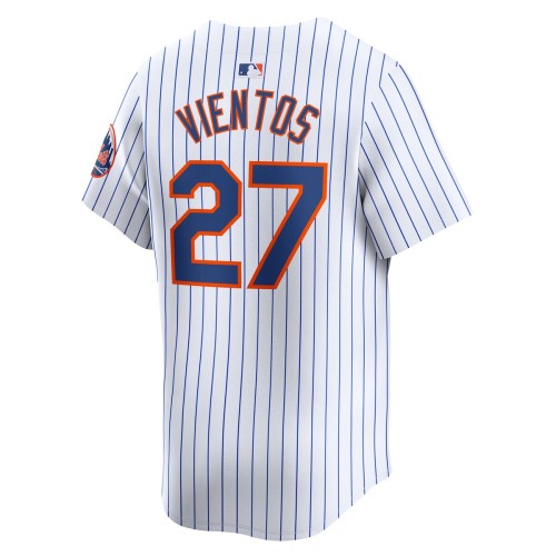 Mark Vientos New York Mets Nike Home Limited Player Jersey - White Mark Vientos New York Mets Nike Home Limited Player Jersey - White
