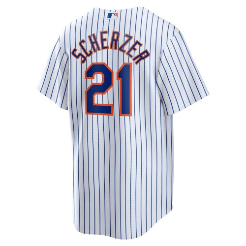 Max Scherzer New York Mets Nike Home Replica Player Jersey - White Max Scherzer New York Mets Nike Home Replica Player Jersey - White