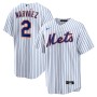 Omar Narváez New York Mets Nike Home Replica Player Jersey - White Omar Narváez New York Mets Nike Home Replica Player Jersey - White