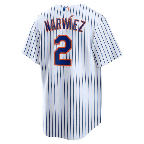 Omar Narváez New York Mets Nike Home Replica Player Jersey - White Omar Narváez New York Mets Nike Home Replica Player Jersey - White