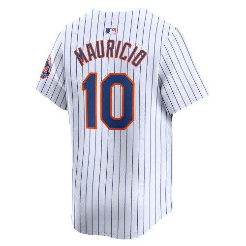 Ronny Mauricio New York Mets Nike Home Limited Player Jersey - White Ronny Mauricio New York Mets Nike Home Limited Player Jersey - White