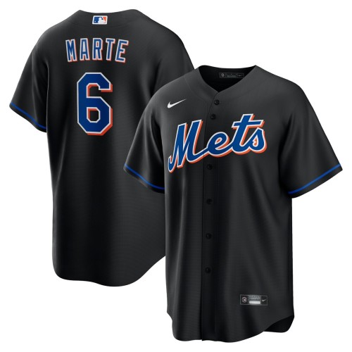 Starling Marte New York Mets Nike Alternate Replica Player Jersey - Black Starling Marte New York Mets Nike Alternate Replica Player Jersey - Black