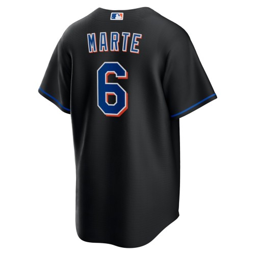 Starling Marte New York Mets Nike Alternate Replica Player Jersey - Black Starling Marte New York Mets Nike Alternate Replica Player Jersey - Black
