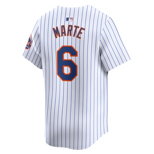 Starling Marte New York Mets Nike Home Limited Player Jersey - White Starling Marte New York Mets Nike Home Limited Player Jersey - White