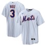 Tomás Nido New York Mets Nike Home Replica Player Jersey - White Tomás Nido New York Mets Nike Home Replica Player Jersey - White