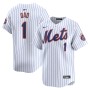 New York Mets Nike #1 Dad Home Limited Jersey - White New York Mets Nike #1 Dad Home Limited Jersey - White