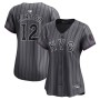 Francisco Lindor New York Mets Nike Women's 2024 City Connect Limited Player Jersey - Graphite Francisco Lindor New York Mets Nike Women's 2024 City Connect Limited Player Jersey - Graphite