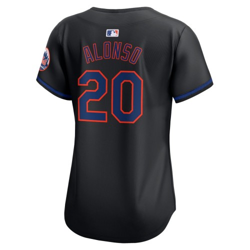 Pete Alonso New York Mets Nike Women's Alternate Limited Player Jersey – Black Pete Alonso New York Mets Nike Women's Alternate Limited Player Jersey – Black