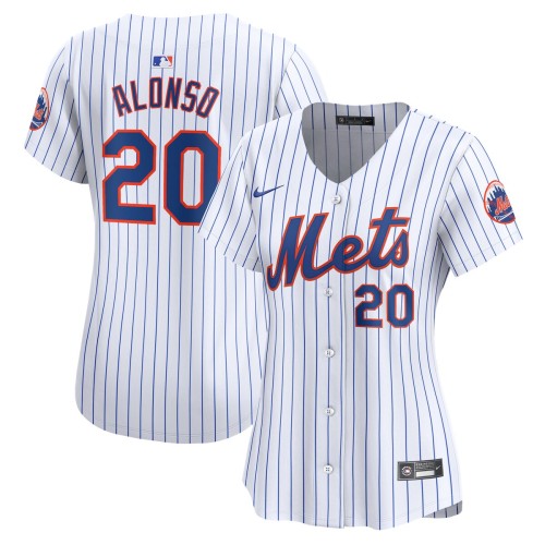 Pete Alonso New York Mets Nike Women's Home Limited Player Jersey - White Pete Alonso New York Mets Nike Women's Home Limited Player Jersey - White