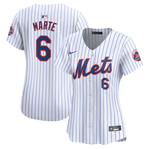 Starling Marte New York Mets Nike Women's Home Limited Player Jersey - White Starling Marte New York Mets Nike Women's Home Limited Player Jersey - White