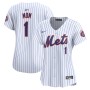 New York Mets Nike Women's #1 Mom Home Limited Jersey - White New York Mets Nike Women's #1 Mom Home Limited Jersey - White