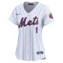 New York Mets Nike Women's #1 Mom Home Limited Jersey - White New York Mets Nike Women's #1 Mom Home Limited Jersey - White