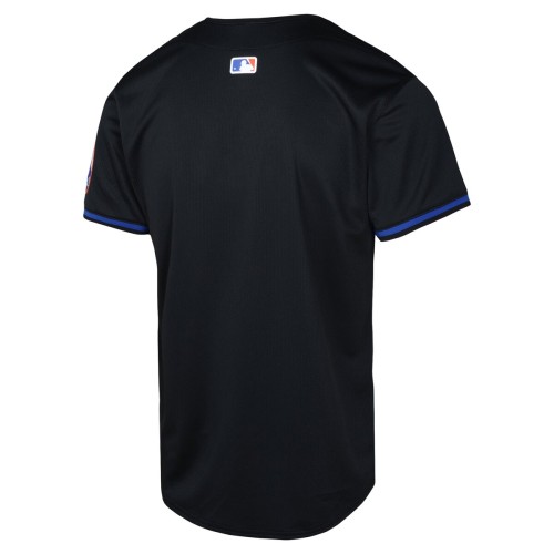 New York Mets Nike Youth Alternate Limited Jersey - Black New York Mets Nike Youth Alternate Limited Jersey - Black