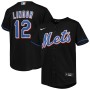 Francisco Lindor New York Mets Nike Youth Alternate Replica Player Jersey - Black Francisco Lindor New York Mets Nike Youth Alternate Replica Player Jersey - Black