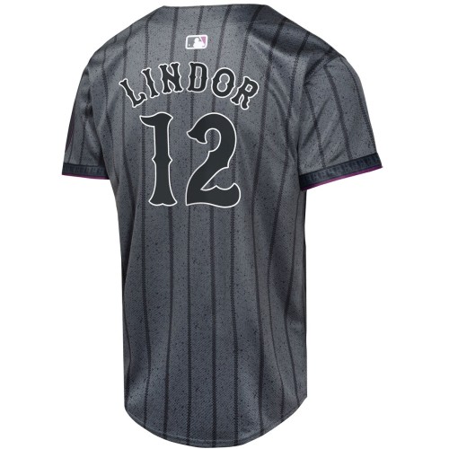 Francisco Lindor New York Mets Nike Youth 2024 City Connect Limited Player Jersey - Graphite Francisco Lindor New York Mets Nike Youth 2024 City Connect Limited Player Jersey - Graphite