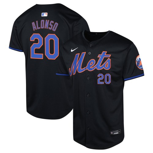 Pete Alonso New York Mets Nike Youth Alternate Limited Player Jersey - Black Pete Alonso New York Mets Nike Youth Alternate Limited Player Jersey - Black