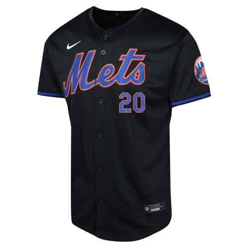 Pete Alonso New York Mets Nike Youth Alternate Limited Player Jersey - Black Pete Alonso New York Mets Nike Youth Alternate Limited Player Jersey - Black