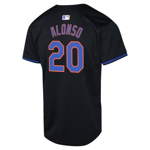 Pete Alonso New York Mets Nike Youth Alternate Limited Player Jersey - Black Pete Alonso New York Mets Nike Youth Alternate Limited Player Jersey - Black