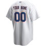New York Mets Nike Youth Home Replica Custom Jersey - White New York Mets Nike Youth Home Replica Custom Jersey - White