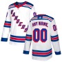 New York Rangers adidas Authentic Custom Jersey - White New York Rangers adidas Authentic Custom Jersey - White