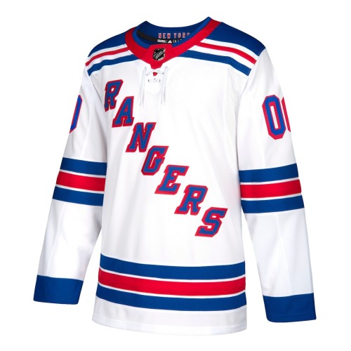New York Rangers adidas Authentic Custom Jersey - White New York Rangers adidas Authentic Custom Jersey - White