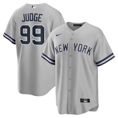 Aaron Judge New York Yankees Nike Road Replica Player Name Jersey - Gray Aaron Judge New York Yankees Nike Road Replica Player Name Jersey - Gray