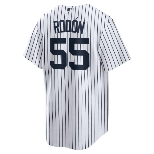 Carlos Rodon New York Yankees Nike Home Official Player Jersey - White/Navy Carlos Rodon New York Yankees Nike Home Official Player Jersey - White/Navy