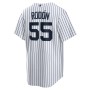 Carlos Rodon New York Yankees Nike Home Official Player Jersey - White/Navy Carlos Rodon New York Yankees Nike Home Official Player Jersey - White/Navy