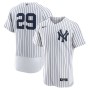 Catfish Hunter New York Yankees Nike Home Authentic Retired Player Jersey - White Catfish Hunter New York Yankees Nike Home Authentic Retired Player Jersey - White