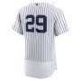 Catfish Hunter New York Yankees Nike Home Authentic Retired Player Jersey - White Catfish Hunter New York Yankees Nike Home Authentic Retired Player Jersey - White