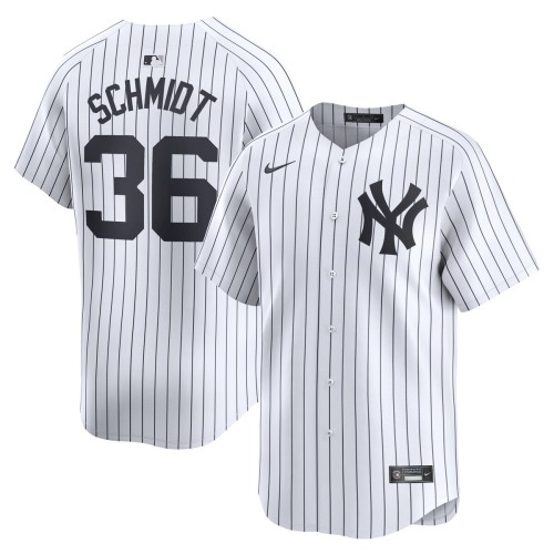 Clarke Schmidt New York Yankees Nike Home Limited Player Jersey - White Clarke Schmidt New York Yankees Nike Home Limited Player Jersey - White