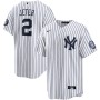 Derek Jeter New York Yankees Nike 2020 Hall of Fame Induction Home Replica Player Name Jersey - White/Navy Derek Jeter New York Yankees Nike 2020 Hall of Fame Induction Home Replica Player Name Jersey - White/Navy