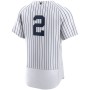 Derek Jeter New York Yankees Nike Home Authentic Player Jersey - White/Navy Derek Jeter New York Yankees Nike Home Authentic Player Jersey - White/Navy