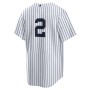 Derek Jeter New York Yankees Nike Replica Jersey - White/Navy Derek Jeter New York Yankees Nike Replica Jersey - White/Navy
