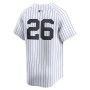 DJ LeMahieu New York Yankees Nike Home Limited Player Jersey - White DJ LeMahieu New York Yankees Nike Home Limited Player Jersey - White