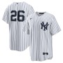 DJ LeMahieu New York Yankees Nike Home Replica Player Name Jersey - White DJ LeMahieu New York Yankees Nike Home Replica Player Name Jersey - White
