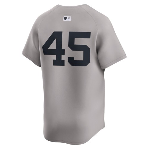 Gerrit Cole New York Yankees Nike Away Limited Player Jersey - Gray Gerrit Cole New York Yankees Nike Away Limited Player Jersey - Gray