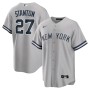 Giancarlo Stanton New York Yankees Nike Road Replica Player Name Jersey - Gray Giancarlo Stanton New York Yankees Nike Road Replica Player Name Jersey - Gray
