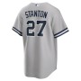 Giancarlo Stanton New York Yankees Nike Road Replica Player Name Jersey - Gray Giancarlo Stanton New York Yankees Nike Road Replica Player Name Jersey - Gray