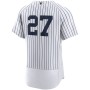 Giancarlo Stanton New York Yankees Nike Home Authentic Player Jersey - White Giancarlo Stanton New York Yankees Nike Home Authentic Player Jersey - White