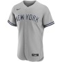 New York Yankees Nike Road Authentic Team Jersey - Gray New York Yankees Nike Road Authentic Team Jersey - Gray