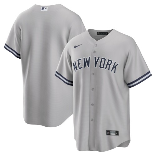 New York Yankees Nike Road Replica Team Jersey - Gray New York Yankees Nike Road Replica Team Jersey - Gray