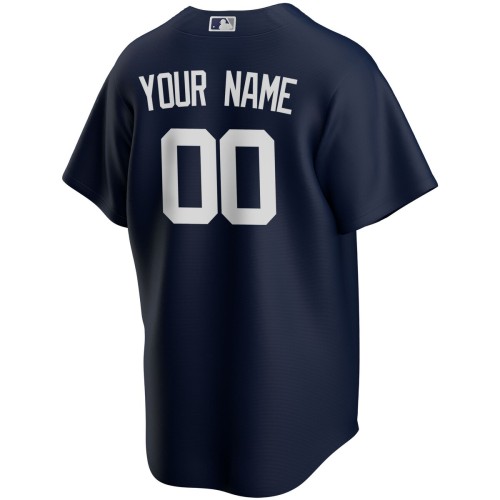 New York Yankees Nike Alternate Replica Custom Jersey - Navy New York Yankees Nike Alternate Replica Custom Jersey - Navy