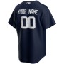 New York Yankees Nike Alternate Replica Custom Jersey - Navy New York Yankees Nike Alternate Replica Custom Jersey - Navy